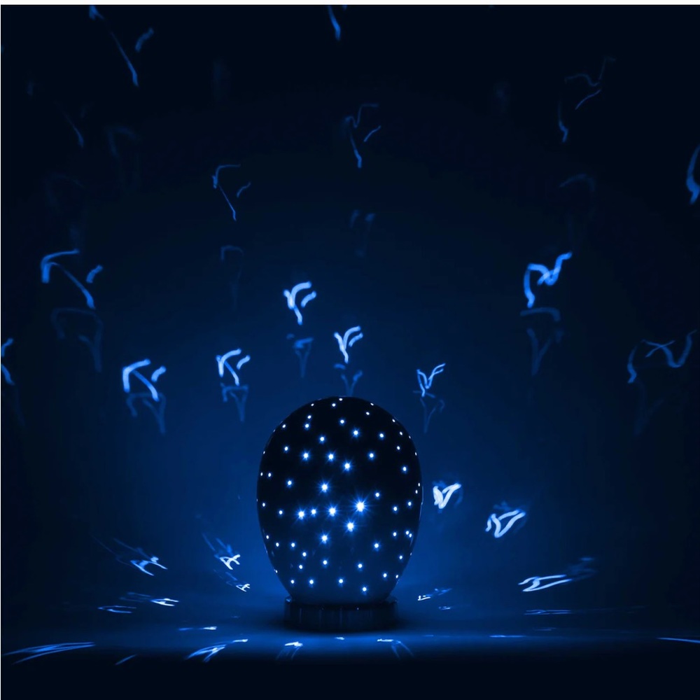 Light Blue Ceramic Night Light - J Schatz